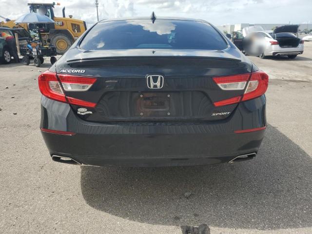 1HGCV1F30NA118137 - 2022 HONDA ACCORD SPORT BLACK photo 6