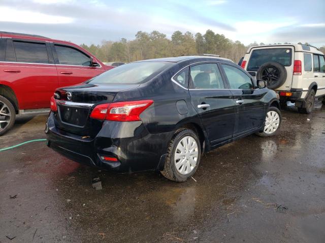 3N1AB7APXHY224867 - 2017 NISSAN SENTRA S BLACK photo 3