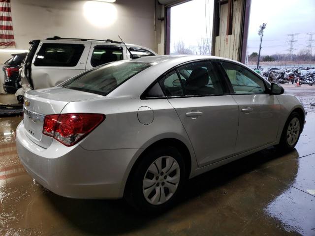 1G1PA5SH5D7238945 - 2013 CHEVROLET CRUZE LS SILVER photo 3