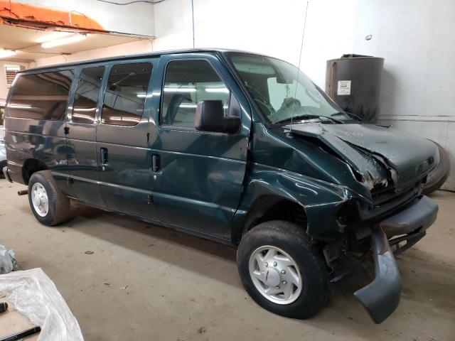 1FMNE11W17DA78513 - 2007 FORD ECONOLINE E150 WAGON GREEN photo 4