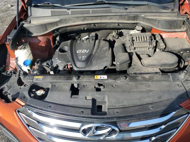 5XYZTDLB3DG006412 - 2013 HYUNDAI SANTA FE S ORANGE photo 11