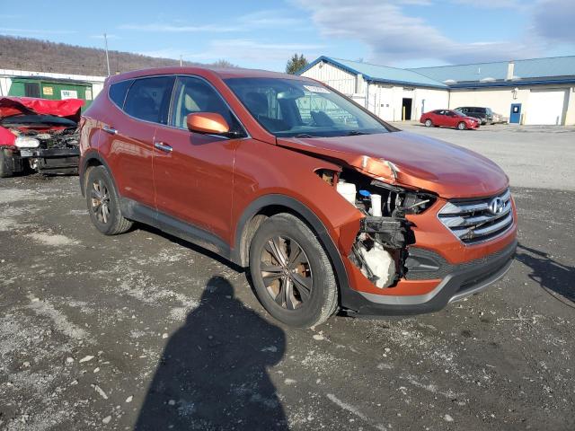 5XYZTDLB3DG006412 - 2013 HYUNDAI SANTA FE S ORANGE photo 4