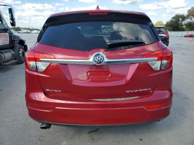LRBFXBSA1HD147907 - 2017 BUICK ENVISION ESSENCE Կարմիր լուսանկար 6