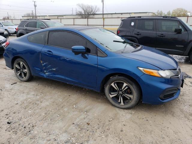 2HGFG3A82FH500601 - 2015 HONDA CIVIC EX BLUE photo 4