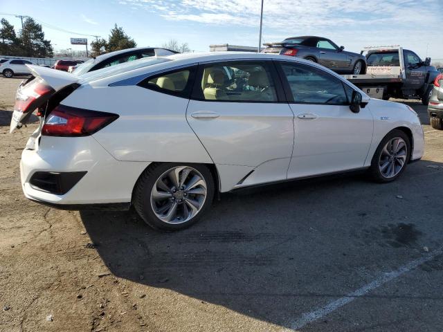 JHMZC5F39JC001661 - 2018 HONDA CLARITY TOURING WHITE photo 3