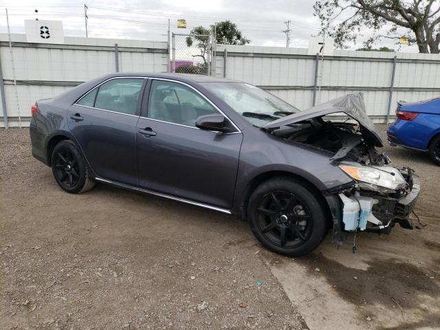 4T4BF1FK9ER399790 - 2014 TOYOTA CAMRY L GRAY photo 4