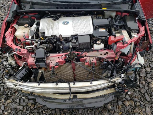 JTDKARFP7J3078015 - 2018 TOYOTA PRIUS PRIM 红色 照片 11