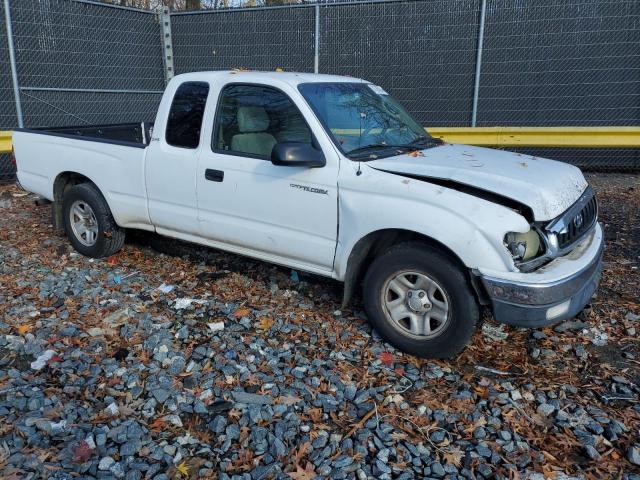 5TEVL52N04Z321657 - 2004 TOYOTA TACOMA XTRACAB WHITE photo 4