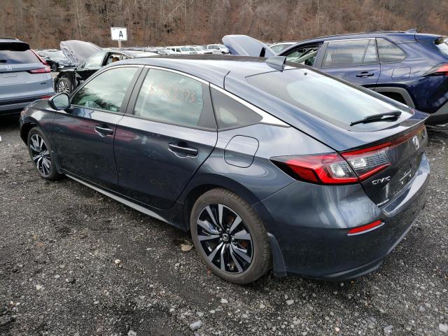 19XFL1H70NE023429 - 2022 HONDA CIVIC EXL GRAY photo 2