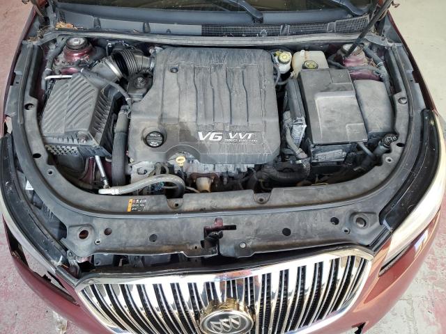 1G4GE5G36FF252821 - 2015 BUICK LACROSSE PREMIUM BURGUNDY photo 12
