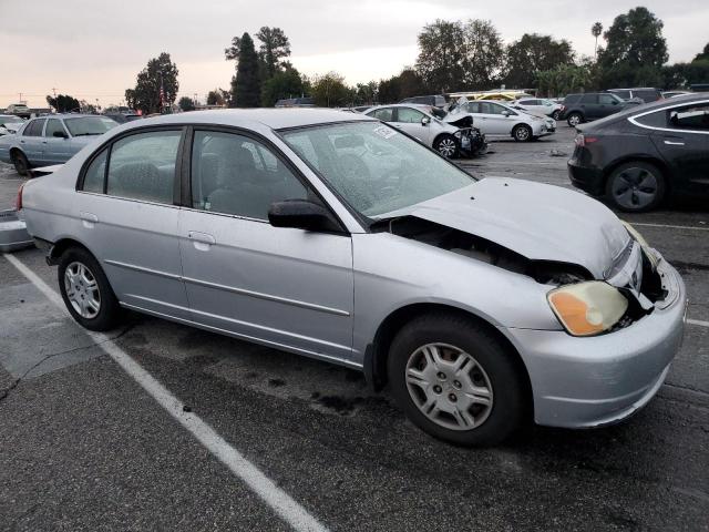 2HGES16592H510338 - 2002 HONDA CIVIC LX SILVER photo 4