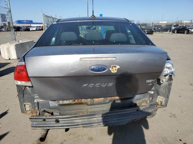 1FAHP3FNXAW240289 - 2010 FORD FOCUS SE GRAY photo 6