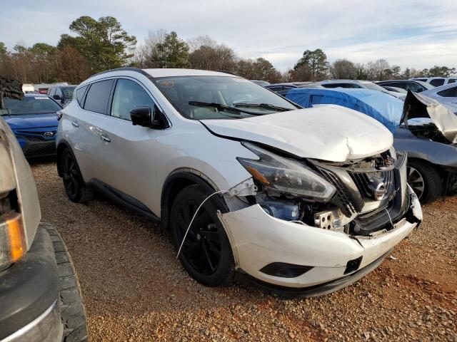 5N1AZ2MG6JN120768 - 2018 NISSAN MURANO S WHITE photo 4