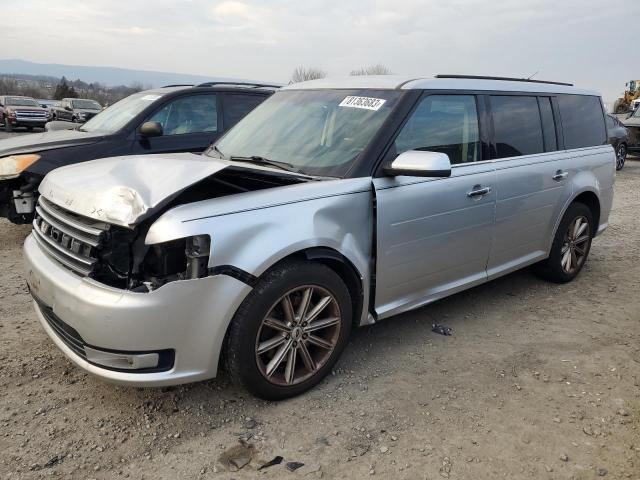 2FMHK6D81EBD29159 - 2014 FORD FLEX LIMITED SILVER photo 1