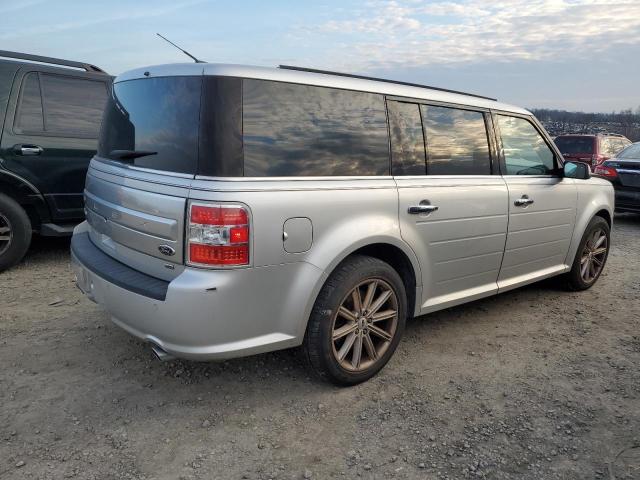 2FMHK6D81EBD29159 - 2014 FORD FLEX LIMITED SILVER photo 3