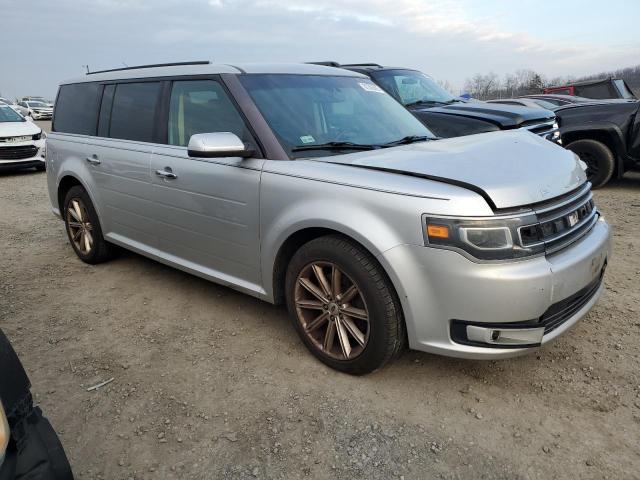 2FMHK6D81EBD29159 - 2014 FORD FLEX LIMITED SILVER photo 4