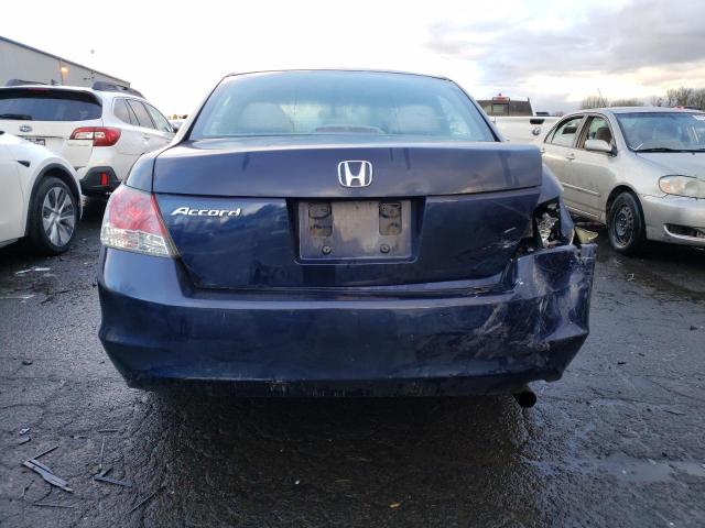 1HGCP26388A101798 - 2008 HONDA ACCORD LX BLUE photo 6