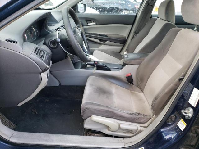 1HGCP26388A101798 - 2008 HONDA ACCORD LX BLUE photo 7