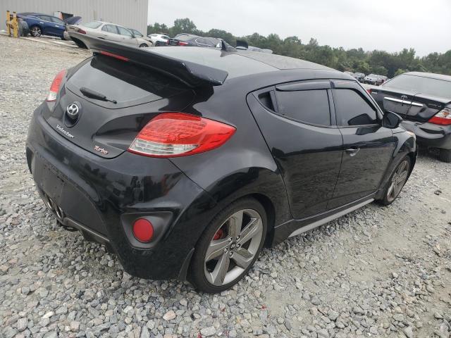 KMHTC6AE0DU172251 - 2013 HYUNDAI VELOSTER TURBO Սև լուսանկար 3