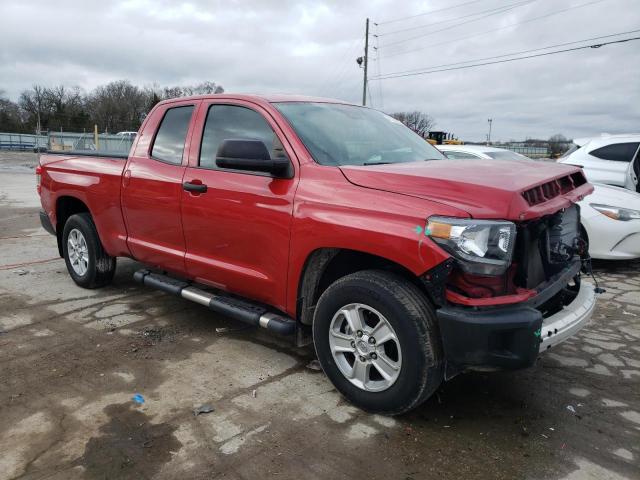 5TFRY5F19LX256498 - 2020 TOYOTA TUNDRA DOUBLE CAB SR/SR5 RED photo 4