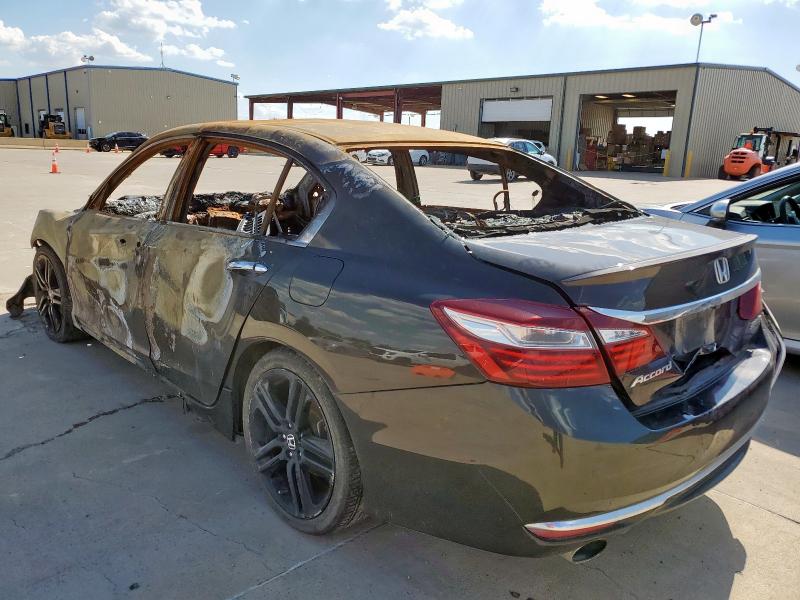 1HGCR2F58HA244259 - 2017 HONDA ACCORD SPORT 黑色 照片 2