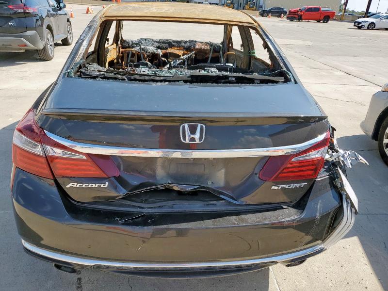 1HGCR2F58HA244259 - 2017 HONDA ACCORD SPORT 黑色 照片 6