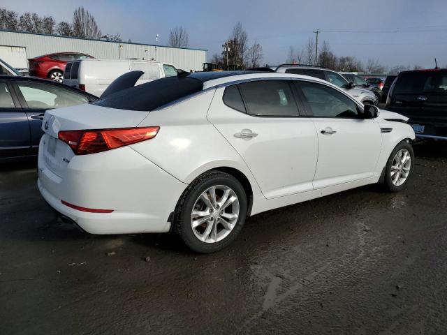 5XXGN4A7XDG151368 - 2013 KIA OPTIMA EX WHITE photo 3