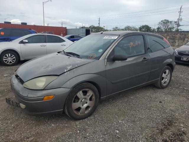 3FAFP31314R126833 - 2004 FORD FOCUS ZX3 GRAY photo 1