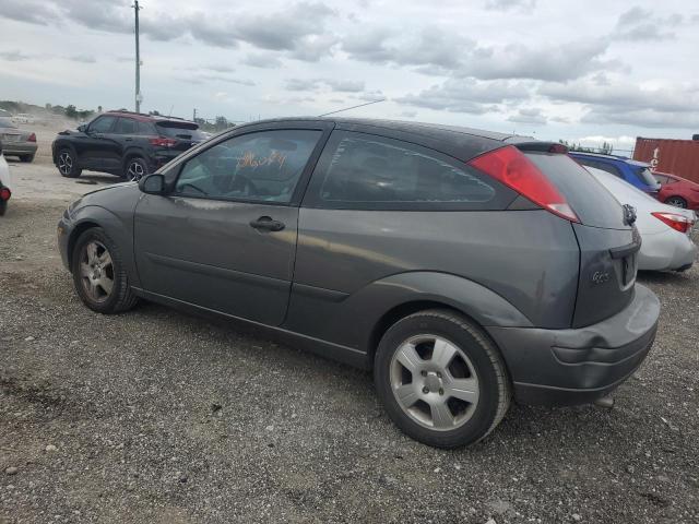 3FAFP31314R126833 - 2004 FORD FOCUS ZX3 GRAY photo 2