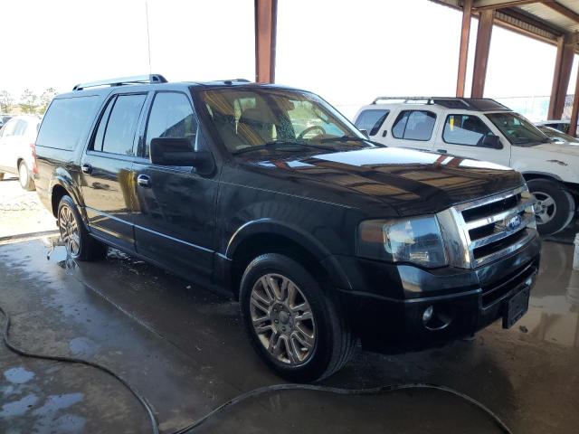 1FMJK2A53BEF20151 - 2011 FORD EXPEDITION EL LIMITED BLACK photo 4