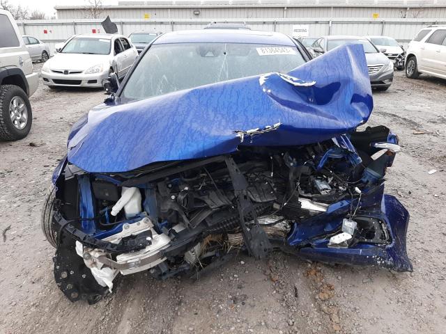 1HGCV2F37NA001368 - 2022 HONDA ACCORD SPORT BLUE photo 5