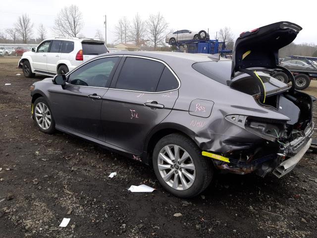 4T1B11HK7KU701174 - 2019 TOYOTA CAMRY L CHARCOAL photo 2