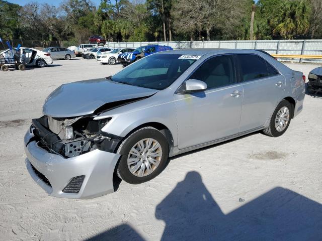 4T4BF1FKXDR282301 - 2013 TOYOTA CAMRY L SILVER photo 1