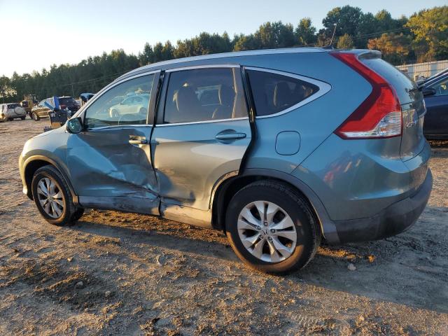 2HKRM4H73EH682709 - 2014 HONDA CR-V EXL 青色 照片 2