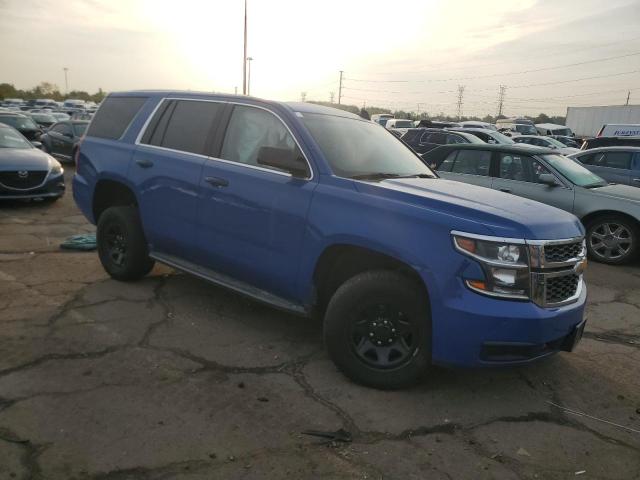 1GNSKDEC5JR311618 - 2018 CHEVROLET TAHOE POLICE Կապույտ լուսանկար 4