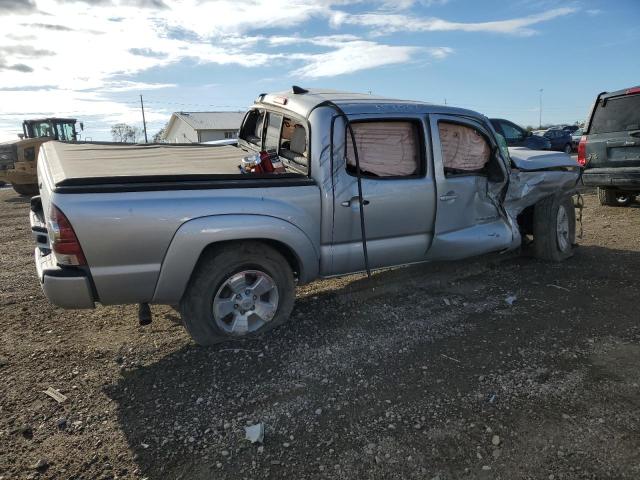 3TMLU4EN3CM086192 - 2012 TOYOTA TACOMA DOUBLE CAB SILVER photo 3