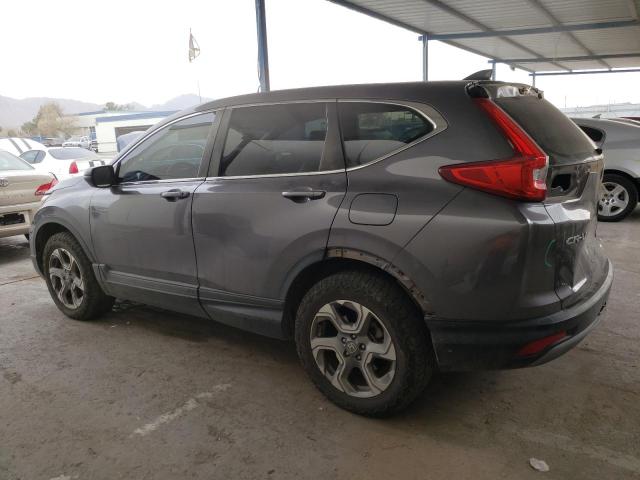 7FARW2H81JE032815 - 2018 HONDA CR-V EXL GRAY photo 2