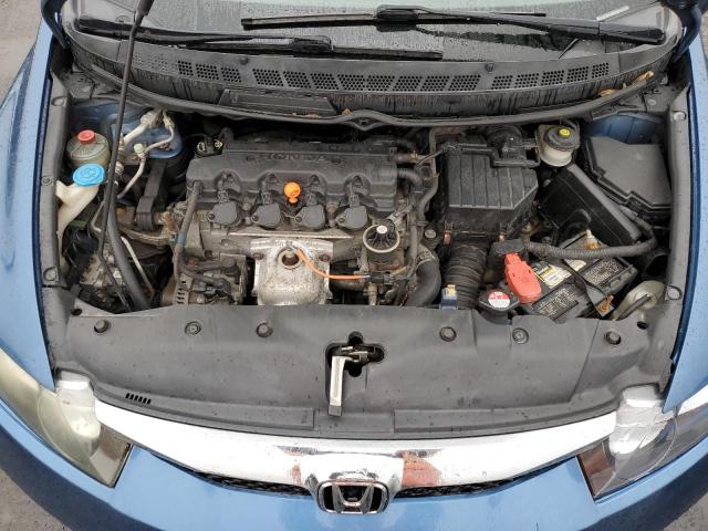 19XFA1F50BE014457 - 2011 HONDA CIVIC LX BLUE photo 11