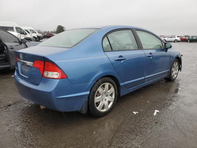 19XFA1F50BE014457 - 2011 HONDA CIVIC LX BLUE photo 3