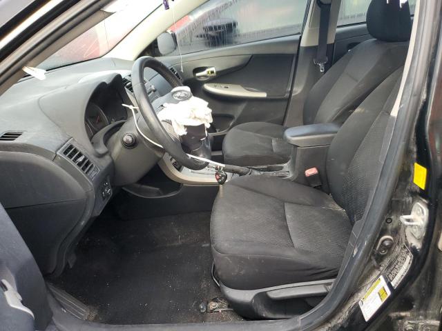 2T1BU4EE9AC469927 - 2010 TOYOTA COROLLA BASE BLACK photo 7