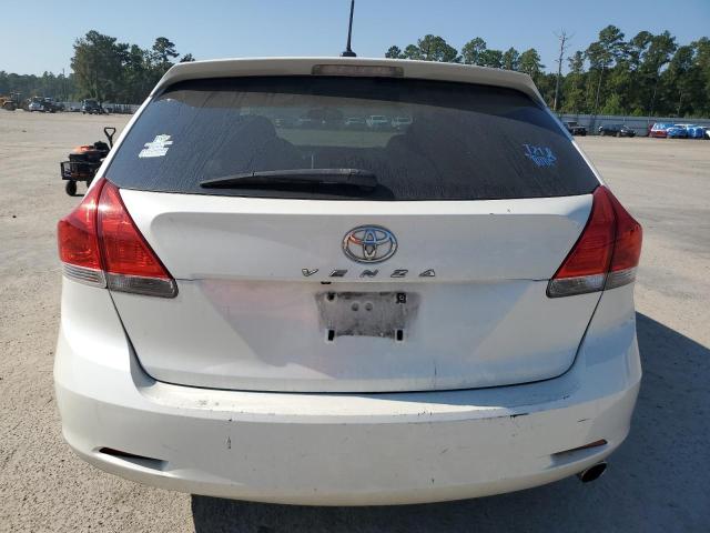 4T3ZE11A39U016353 - 2009 TOYOTA VENZA WHITE photo 6