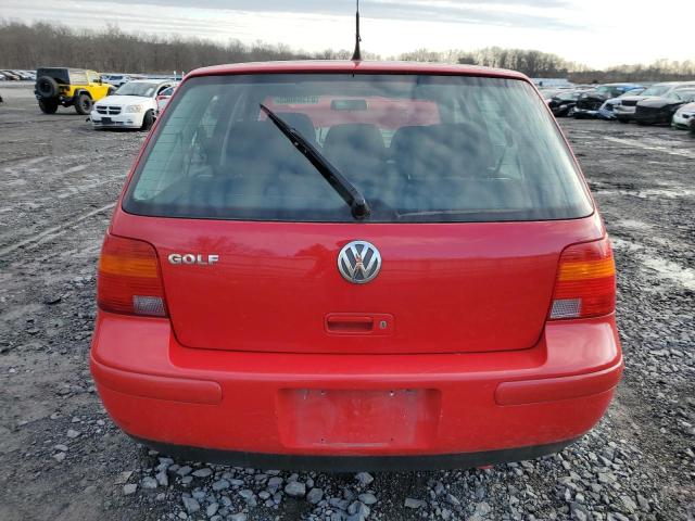 9BWGK61J424038349 - 2002 VOLKSWAGEN GOLF GLS RED photo 6