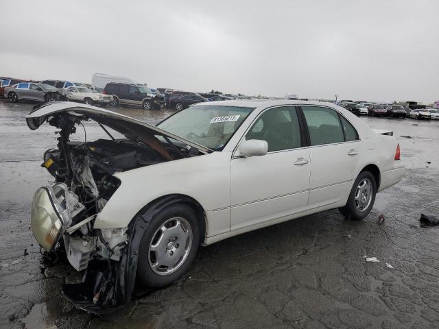 JTHBN30F020065464 - 2002 LEXUS LS 430 WHITE photo 1