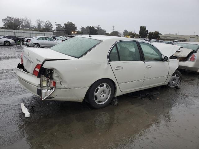 JTHBN30F020065464 - 2002 LEXUS LS 430 WHITE photo 3