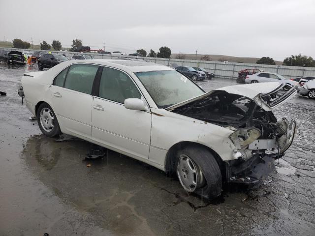 JTHBN30F020065464 - 2002 LEXUS LS 430 WHITE photo 4