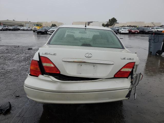 JTHBN30F020065464 - 2002 LEXUS LS 430 WHITE photo 6