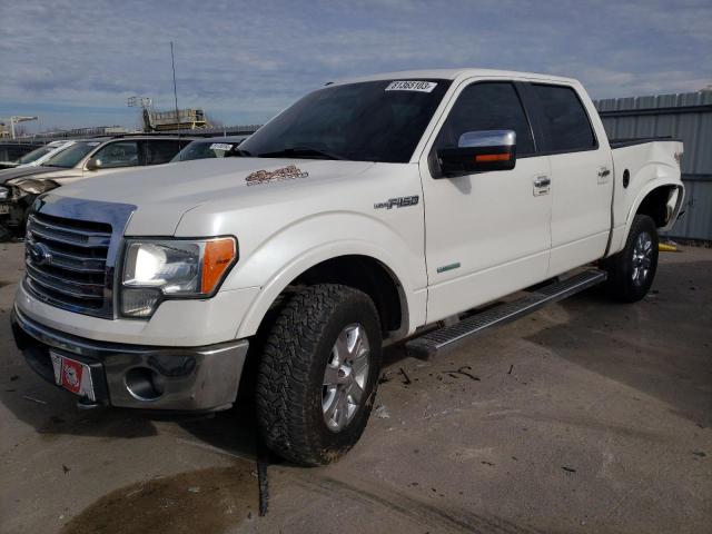 1FTFW1ET2DKE75936 - 2013 FORD F150 SUPERCREW WHITE photo 1