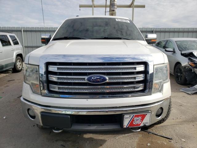 1FTFW1ET2DKE75936 - 2013 FORD F150 SUPERCREW WHITE photo 5