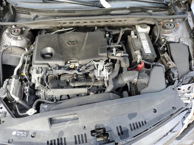 4T1B11HK4KU744659 - 2019 TOYOTA CAMRY L GRAY photo 12