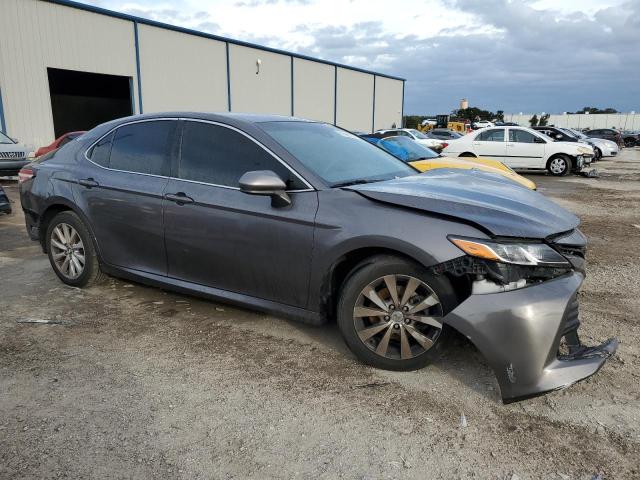 4T1B11HK4KU744659 - 2019 TOYOTA CAMRY L GRAY photo 4